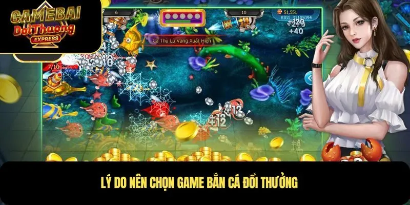 Lý do nên chọn Game Bắn Cá Đổi Thưởng