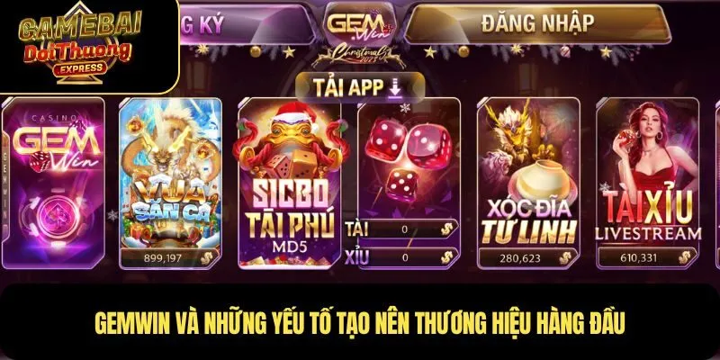 Gemwin – Sân chơi cá cược trực tuyến đẳng cấp quốc tế